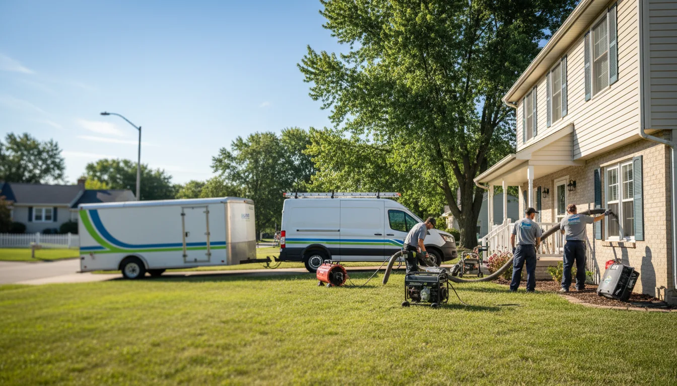 Flooded Basement Restoration And Cleanup With Repair in Minnewaukan, ND near me
